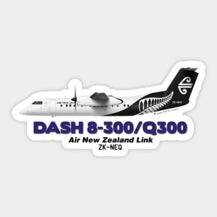 DeHavilland Canada Dash 8-300/Q300 - Air New Zealand Link Sticker